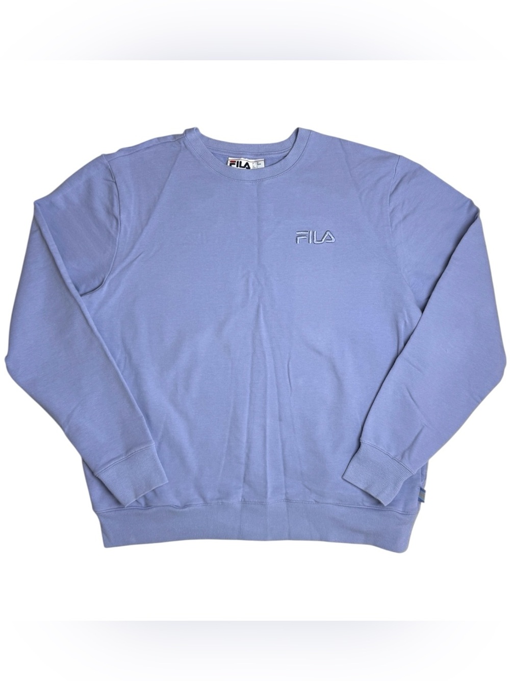 Fila Terry Cotton Sweatshirt Blue L